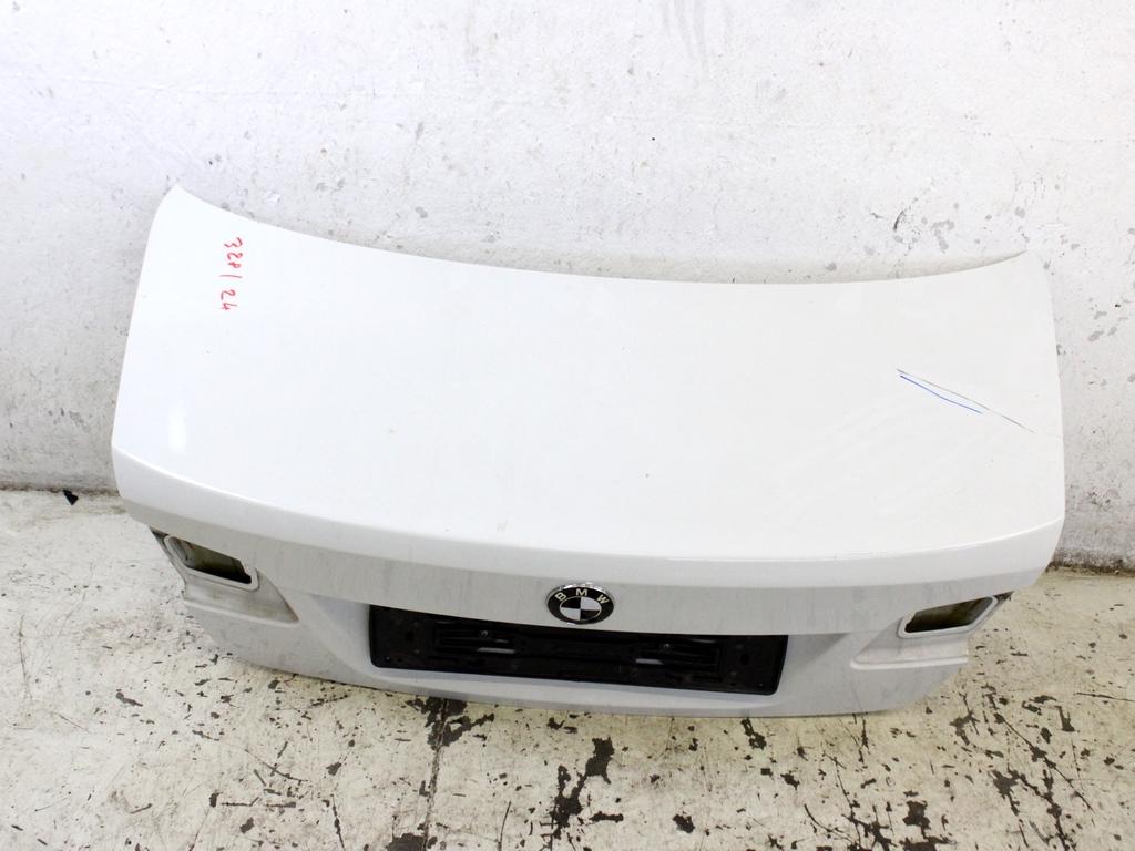 41627254428 PORTELLONE COFANO POSTERIORE BAULE BMW SERIE 3 320D E92 2.0 D 135KW 6M 2P (2011) RICAMBIO USATO