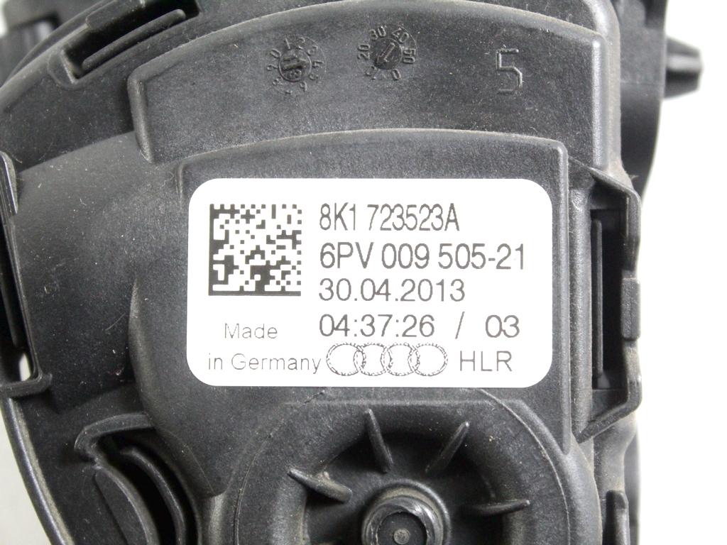 8K1723523A PEDALE ACCELERATORE AUDI A5 SPORTBACK 2.0 D 130KW 4X4 5P AUT (2013) RICAMBIO USATO