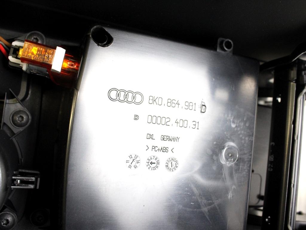 8K08632446PS TUNNEL CENTRALE CON BRACCIOLO AUDI A5 SPORTBACK 2.0 D 130KW 4X4 5P AUT (2013) RICAMBIO USATO