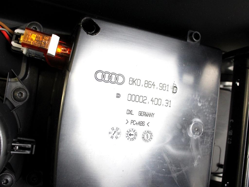 8K08632446PS TUNNEL CENTRALE CON BRACCIOLO AUDI A5 SPORTBACK 2.0 D 130KW 4X4 5P AUT (2013) RICAMBIO USATO