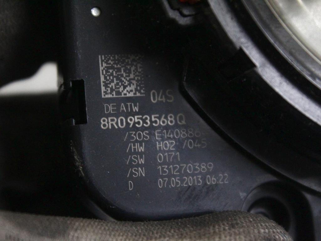 8R0953568Q CONTATTO SPIRALATO ANELLO CONTATTO CLACSON AUDI A5 SPORTBACK 2.0 D 130KW 4X4 5P AUT (2013) RICAMBIO USATO