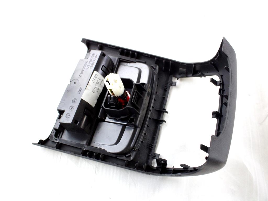 8K0864376 RIVESTIMENTO TUNNEL CENTRALE POSTERIORE AUDI A5 SPORTBACK 2.0 D 130KW 4X4 5P AUT (2013) RICAMBIO USATO