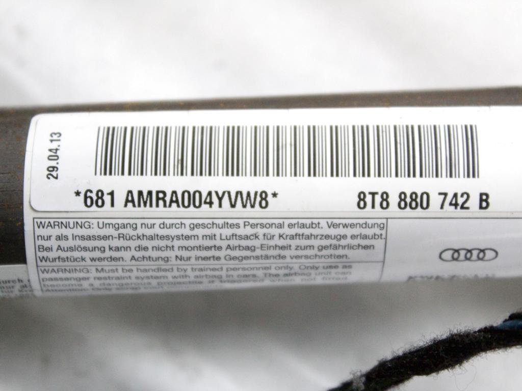 8T8880742B AIRBAG LATERALE A TENDINA LATO DESTRO AUDI A5 SPORTBACK 2.0 D 130KW 4X4 5P AUT (2013) RICAMBIO USATO