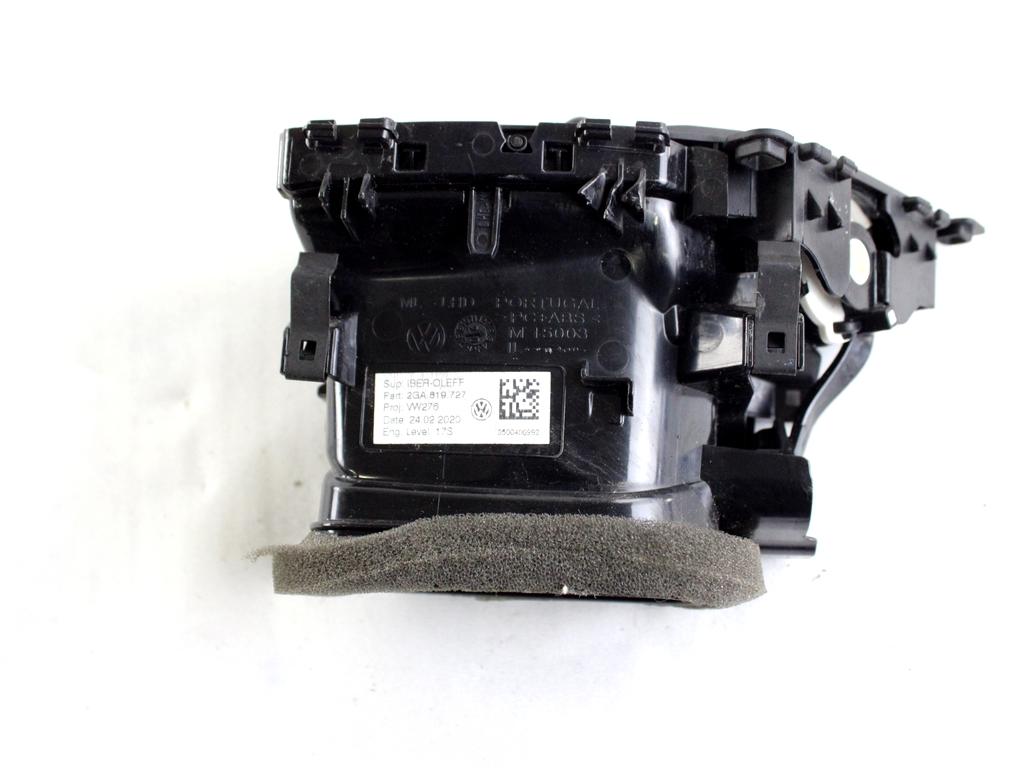 2GA819727 BOCCHETTA AERAZIONE CRUSCOTTO CENTRALE SINISTRA VOLKSWAGEN T-ROC 1.5 B 110KW AUT 5P (2020) RICAMBIO USATO 