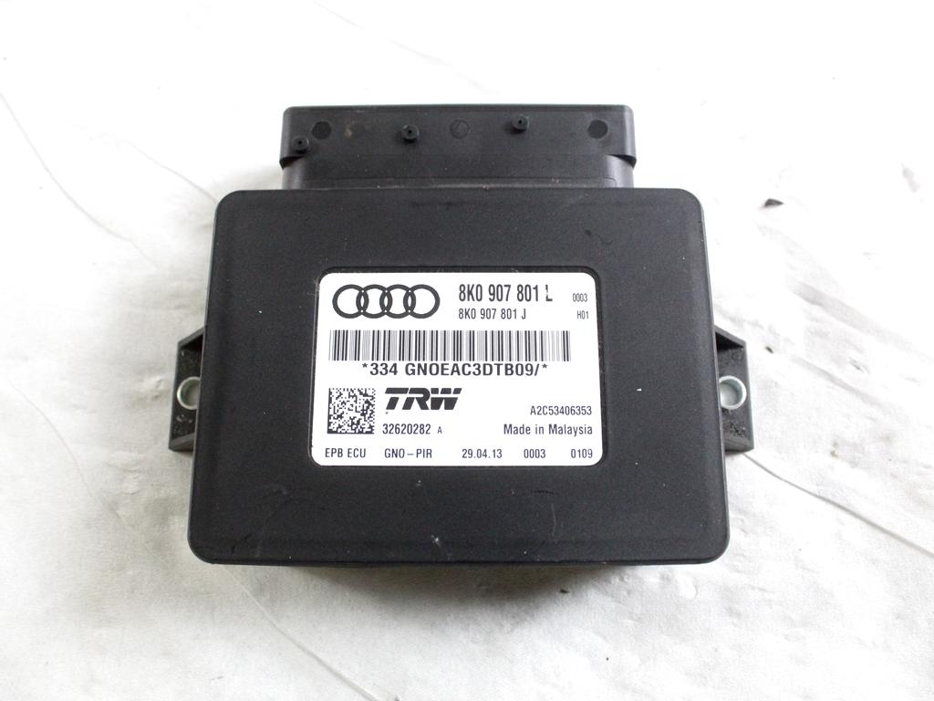 8K0907801L CENTRALINA FRENO DI STAZIONAMENTO A MANO ELETTRICO AUDI A5 SPORTBACK 2.0 D 130KW 4X4 5P AUT (2013) RICAMBIO USATO