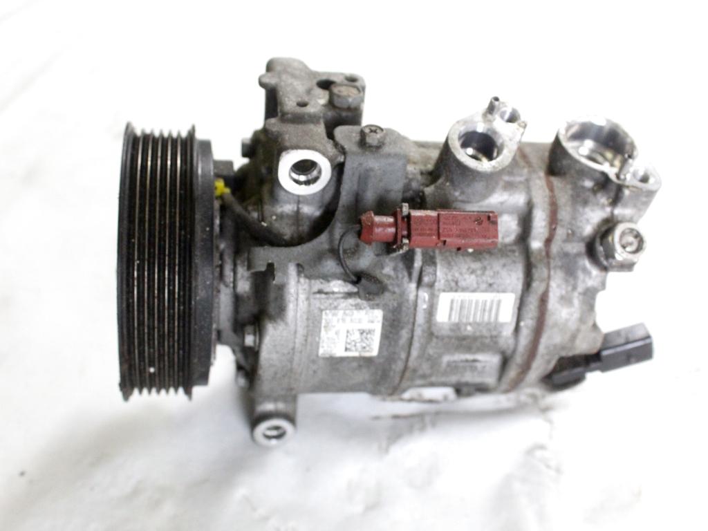 3Q0816803D COMPRESSORE CLIMATIZZATORE CLIMA A/C VOLKSWAGEN T-ROC 1.5 B 110KW AUT 5P (2020) RICAMBIO USATO 