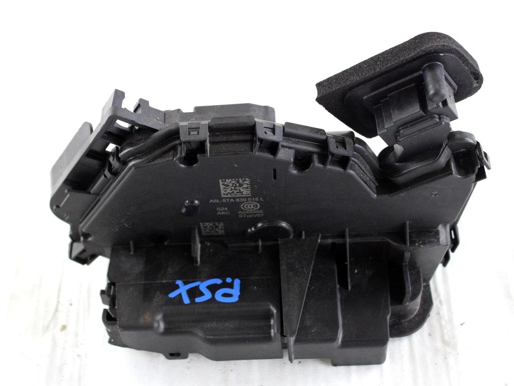 5TA839015L CHIUSURA SERRATURA PORTA POSTERIORE SINISTRA VOLKSWAGEN T-ROC 1.5 B 110KW AUT 5P (2020) RICAMBIO USATO 