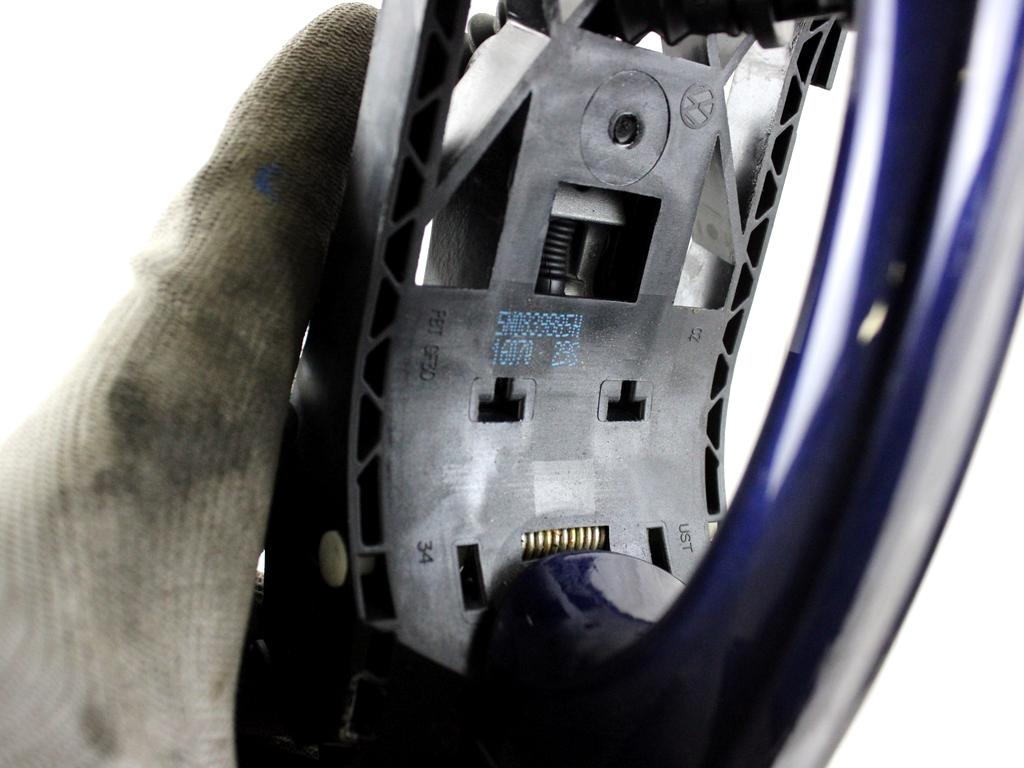 5G0837205NGRU MANIGLIA ESTERNA PORTA POSTERIORE SINISTRA VOLKSWAGEN T-ROC 1.5 B 110KW AUT 5P (2020) RICAMBIO USATO 