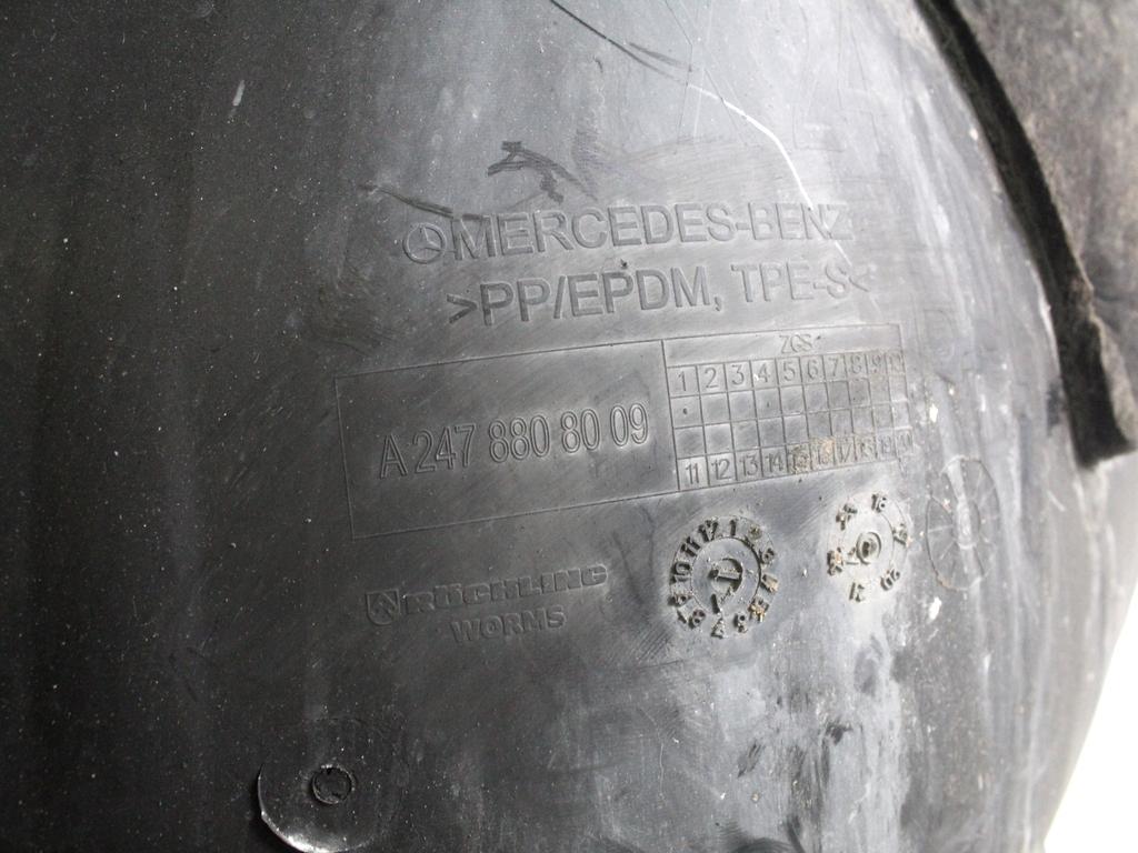 A2478808009 PARASALE PARASASSI ANTERIORE DESTRO PARTE POSTERIORE MERCEDES GLA 250 D H247 1.3 B 118KW AUT 5P (2023) RICAMBIO USATO 
