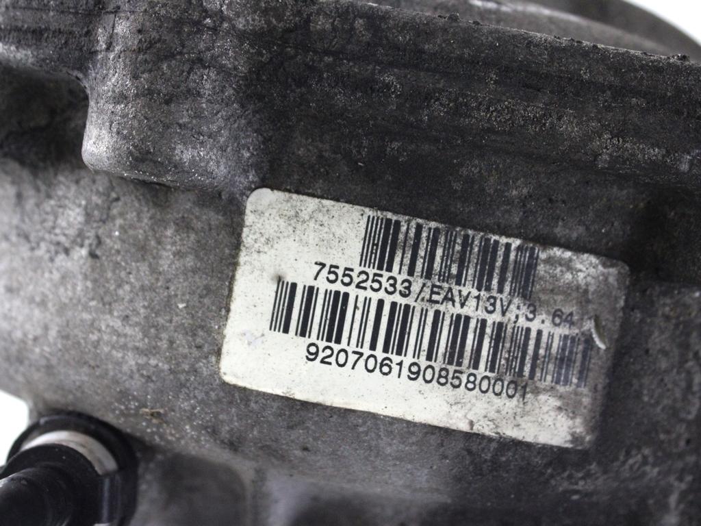 7552533 DIFFERENZIALE ANTERIORE BMW X5 E70 3.0 D 4X4 173KW AUT 5P (2007) RICAMBIO USATO