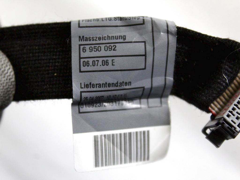 6966714 COMANDO INTERRUTTORE ACCENSIONE SPEGNIMENTO START AND STOP BMW X5 E70 3.0 D 4X4 173KW AUT 5P (2007) RICAMBIO USATO