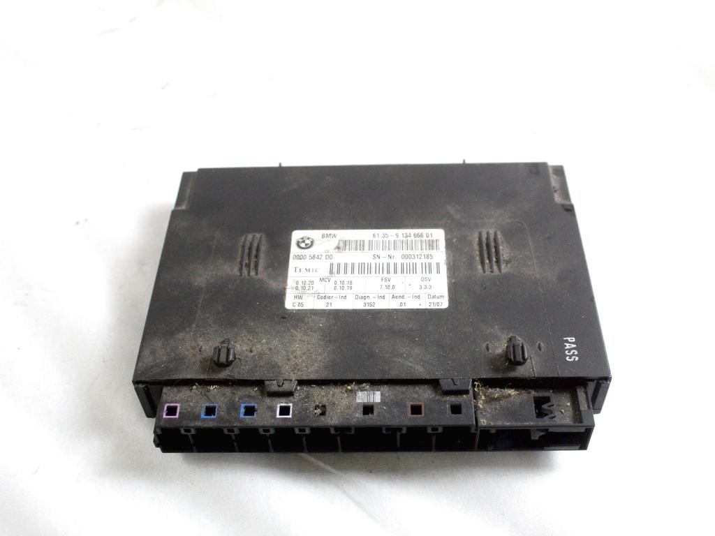 61359134666 CENTRALINA SEDILE ANTERIORE BMW X5 E70 3.0 D 4X4 173KW AUT 5P (2007) RICAMBIO USATO