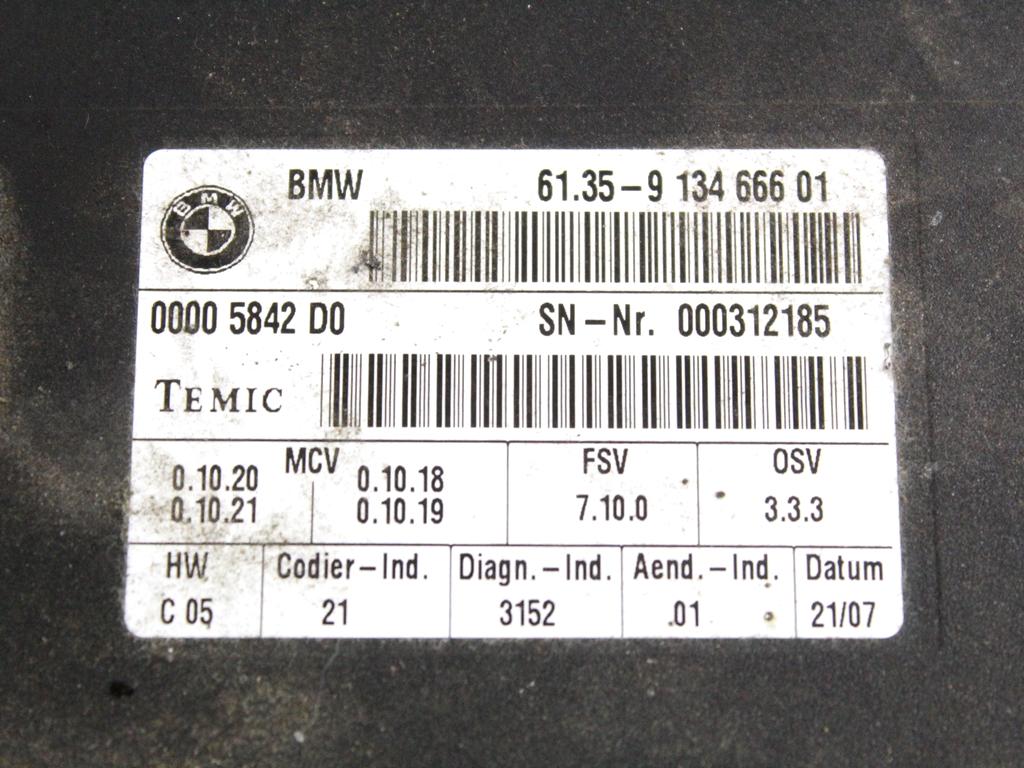 61359134666 CENTRALINA SEDILE ANTERIORE BMW X5 E70 3.0 D 4X4 173KW AUT 5P (2007) RICAMBIO USATO