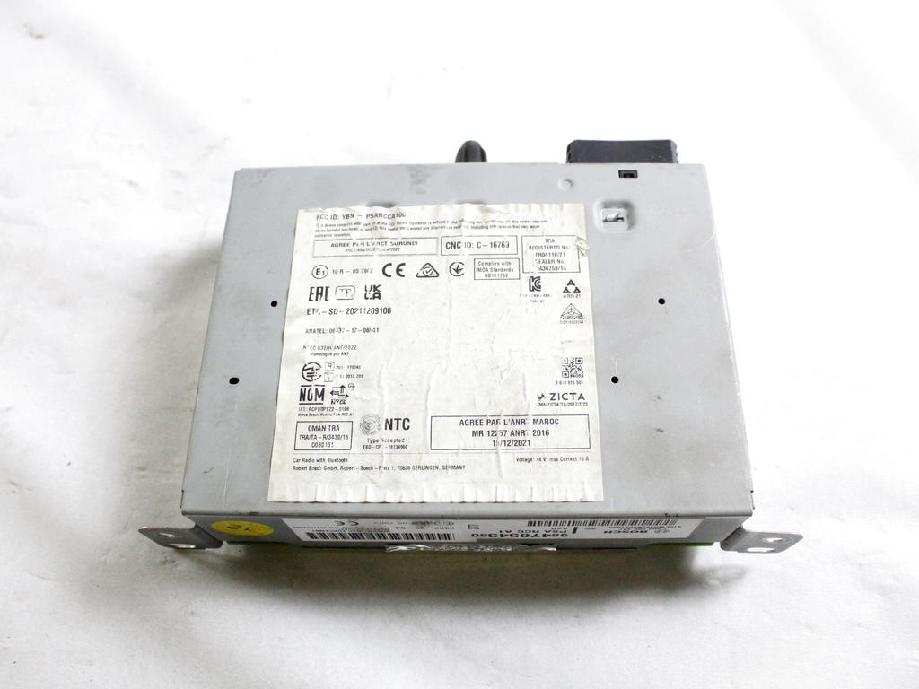 9847854380 AUTORADIO SISTAMA DI NAVIGAZIONE SATELLITARE OPEL CORSA F 1.2 B 74KW 6M 5P (2022) RICAMBIO USATO (NON FORNIAMO CODICE AUTORADIO, MA SOLO NUMERO DI TELAIO VEICOLO)