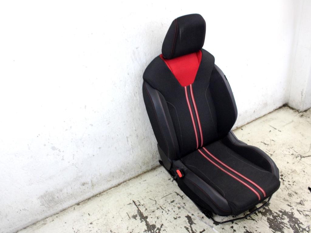 9823917680 SEDILE ANTERIORE SINISTRO GUIDATORE OPEL CORSA F 1.2 B 74KW 6M 5P (2022) RICAMBIO USATO 