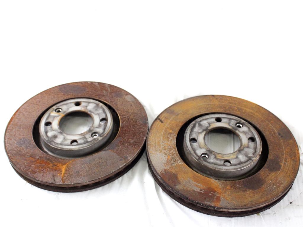 9809266280 COPPIA DISCHI FRENO ANTERIORI OPEL CORSA F 1.2 B 74KW 6M 5P (2022) RICAMBIO USATO 