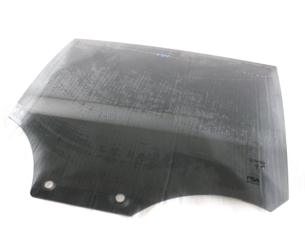 9823170280 VETRO SCENDENTE PORTA POSTERIORE DESTRA OSCURATO OPEL CORSA F 1.2 B 74KW 6M 5P (2022) RICAMBIO USATO 