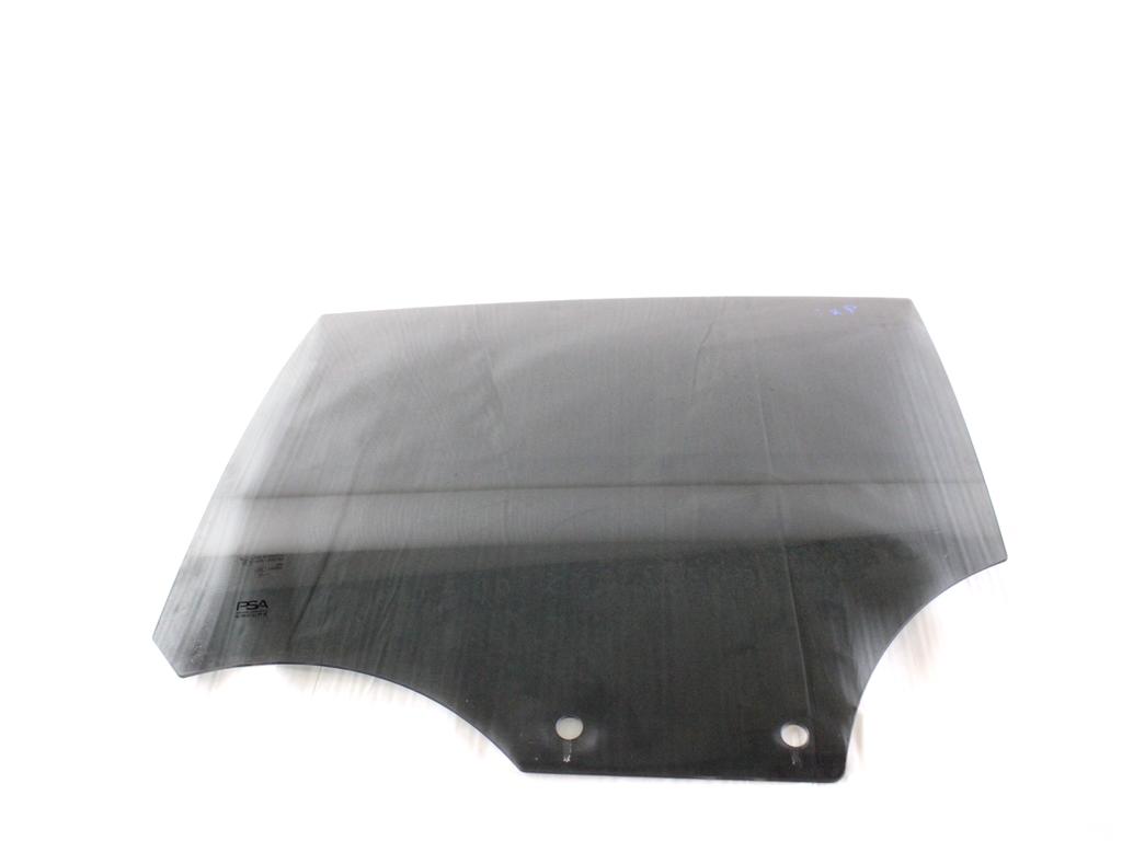 9823170480 VETRO SCENDENTE PORTA POSTERIORE SINISTRA OSCURATO OPEL CORSA F 1.2 B 74KW 6M 5P (2022) RICAMBIO USATO 