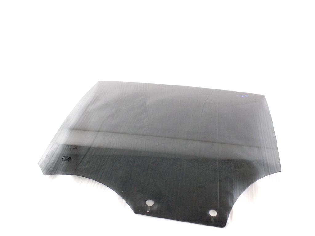 9823170480 VETRO SCENDENTE PORTA POSTERIORE SINISTRA OSCURATO OPEL CORSA F 1.2 B 74KW 6M 5P (2022) RICAMBIO USATO 
