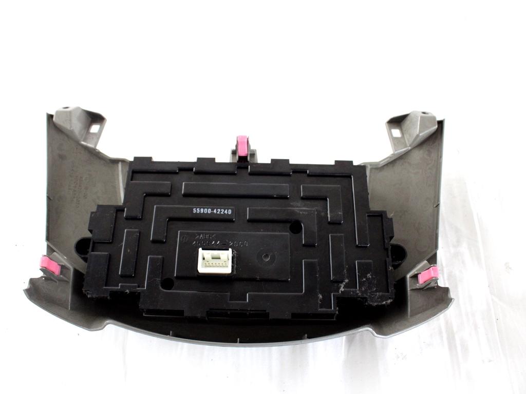 55900-42240 CENTRALINA GRUPPO DI COMANDO CLIMATIZZATORE CLIMA A/C AUTOMATICO TOYOTA RAV4 2.2 D 4X4 100KW 6M 5P (2008) RICAMBIO USATO 