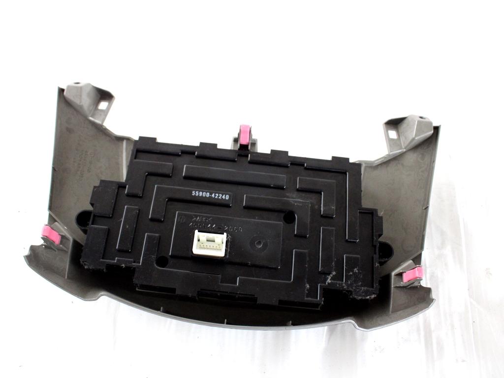 55900-42240 CENTRALINA GRUPPO DI COMANDO CLIMATIZZATORE CLIMA A/C AUTOMATICO TOYOTA RAV4 2.2 D 4X4 100KW 6M 5P (2008) RICAMBIO USATO 