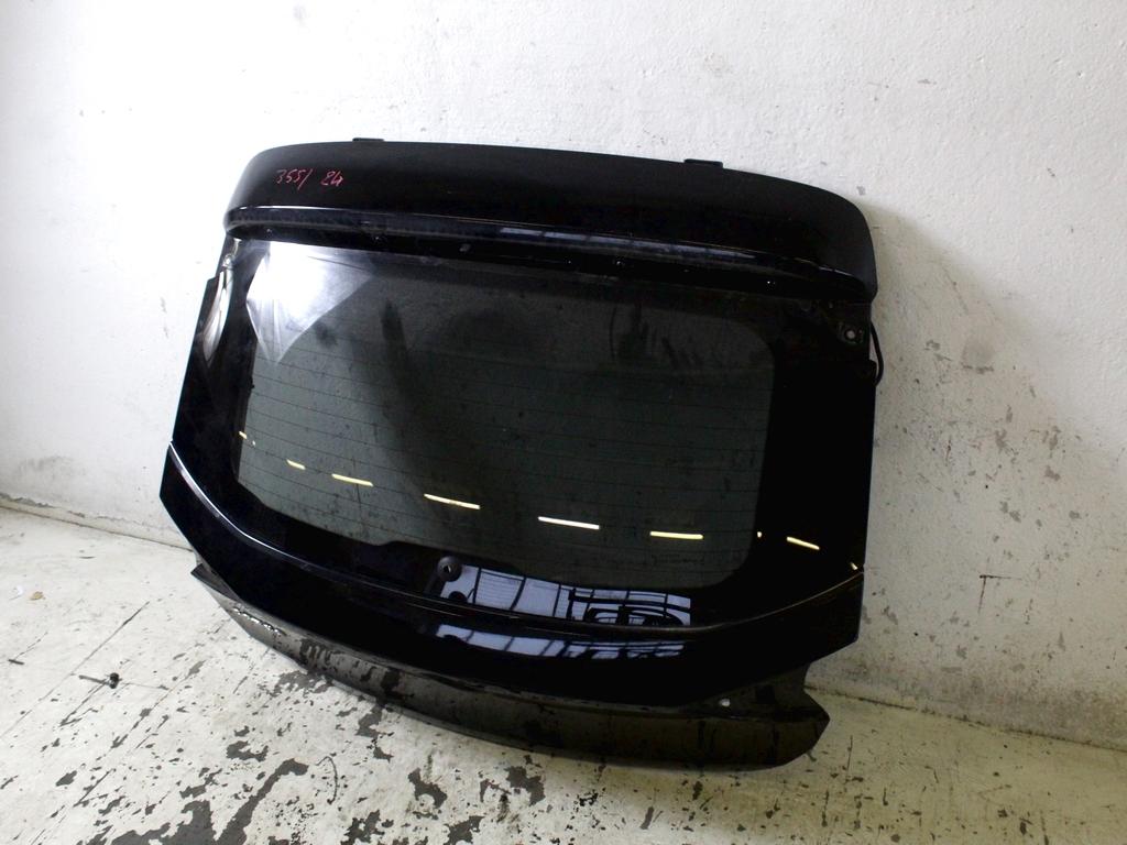 9837473680 PORTELLONE COFANO POSTERIORE BAULE OPEL CORSA F 1.2 B 74KW 6M 5P (2022) RICAMBIO USATO CON LUNOTTO TERMICO OSCURATO