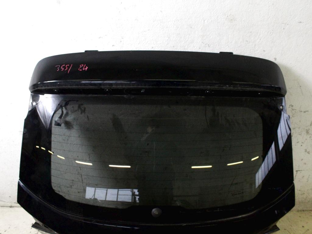 9837473680 PORTELLONE COFANO POSTERIORE BAULE OPEL CORSA F 1.2 B 74KW 6M 5P (2022) RICAMBIO USATO CON LUNOTTO TERMICO OSCURATO