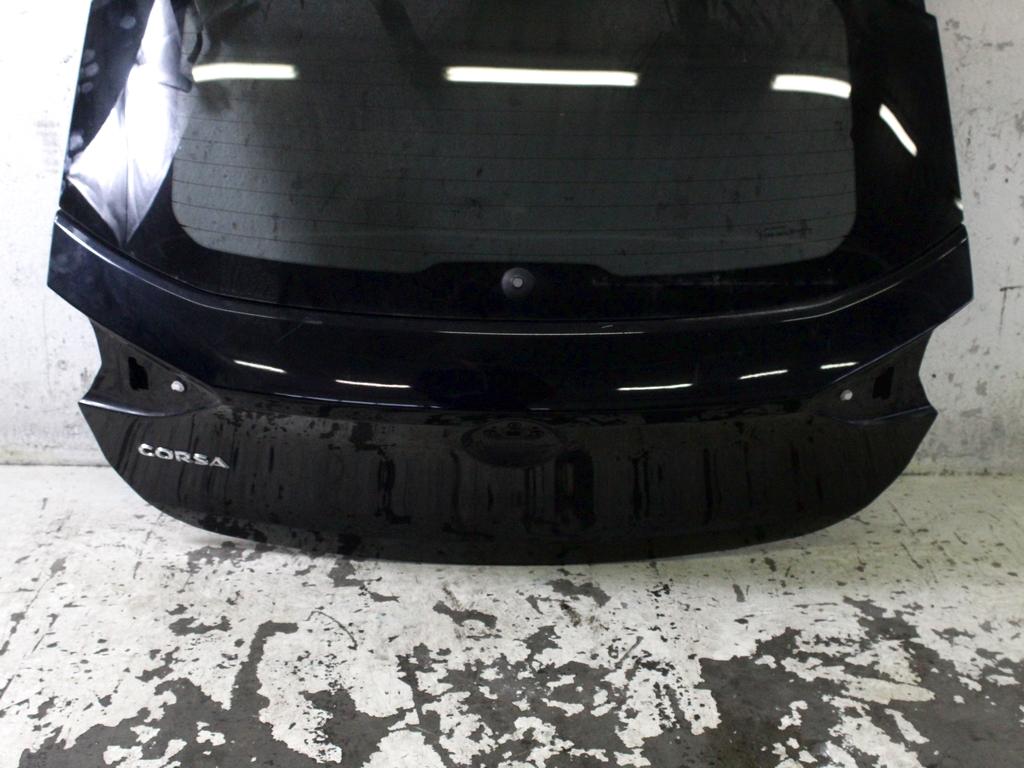 9837473680 PORTELLONE COFANO POSTERIORE BAULE OPEL CORSA F 1.2 B 74KW 6M 5P (2022) RICAMBIO USATO CON LUNOTTO TERMICO OSCURATO