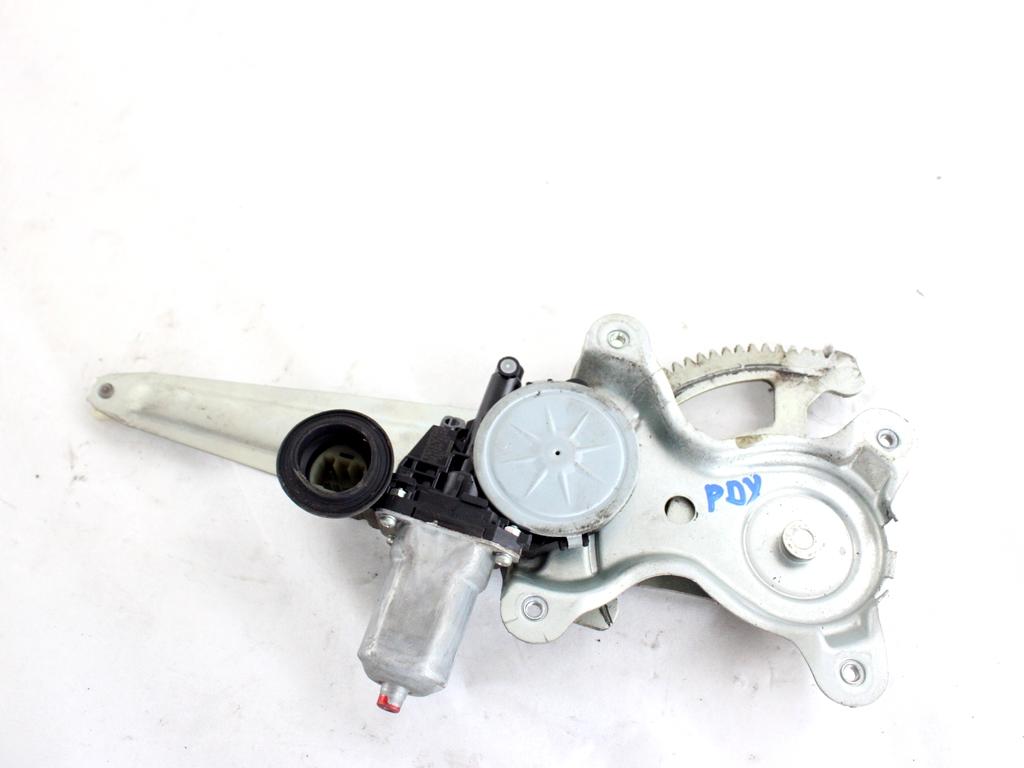 6980342040 MOTORINO MECCANISMO ALZA-VETRO ALZA-CRISTALLO PORTA POSTERIORE DESTRA TOYOTA RAV4 2.2 D 4X4 100KW 6M 5P (2008) RICAMBIO USATO 8572035140