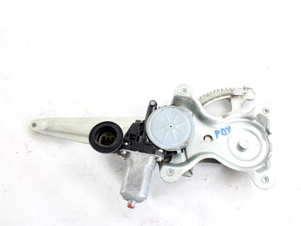 6980342040 MOTORINO MECCANISMO ALZA-VETRO ALZA-CRISTALLO PORTA POSTERIORE DESTRA TOYOTA RAV4 2.2 D 4X4 100KW 6M 5P (2008) RICAMBIO USATO 8572035140