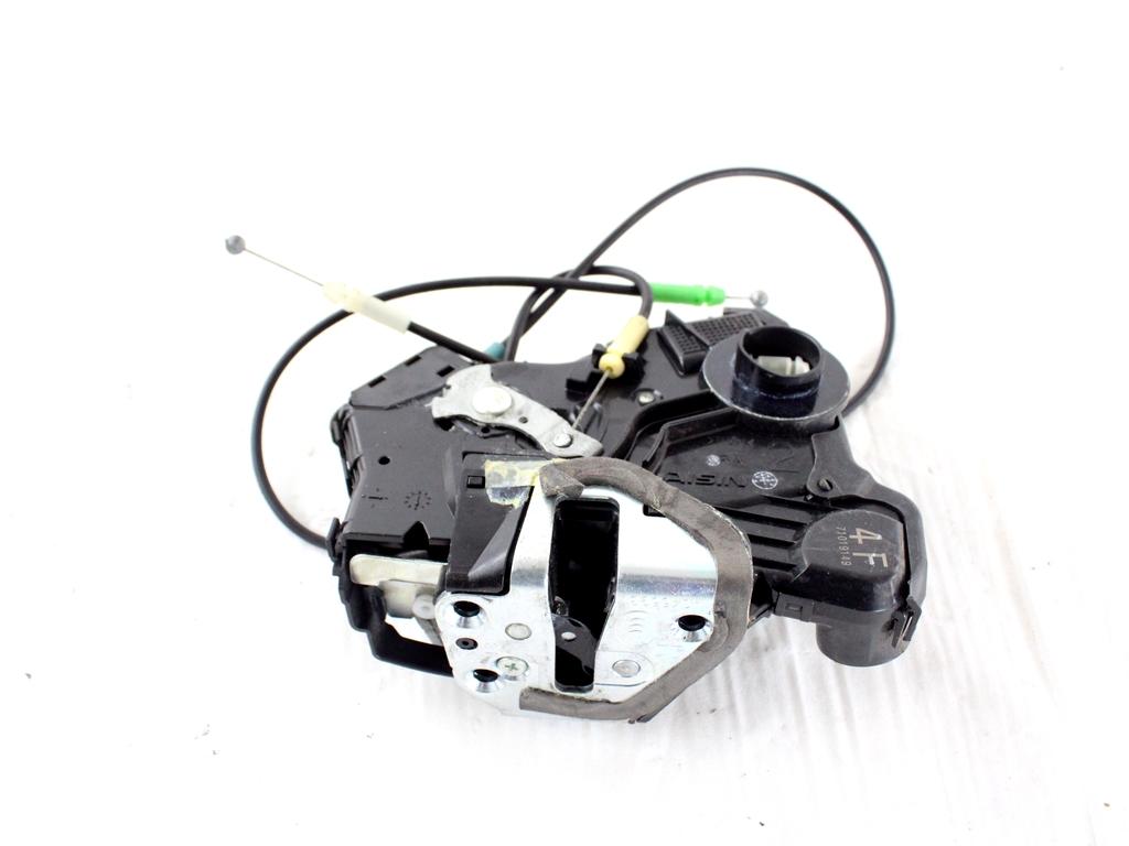 6903042221 CHIUSURA SERRATURA PORTA ANTERIORE DESTRA TOYOTA RAV4 2.2 D 4X4 100KW 6M 5P (2008) RICAMBIO USATO 