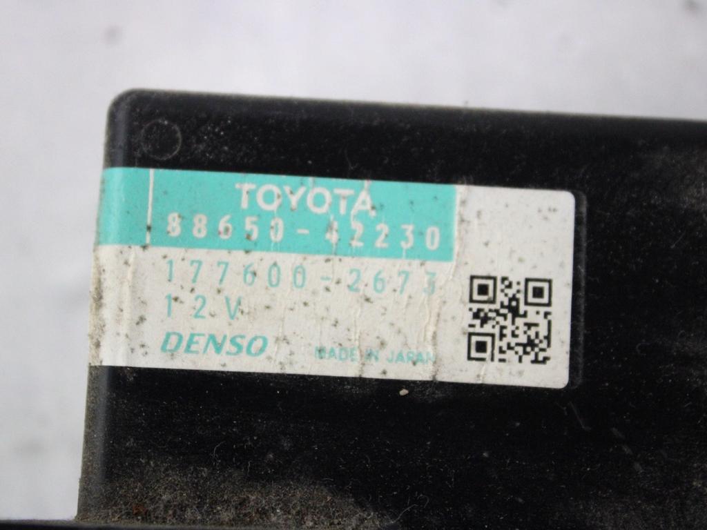 88650-42230 CENTRALINA MODULO CLIMATIZZATORE CLIMA A/C TOYOTA RAV4 2.2 D 4X4 100KW 6M 5P (2008) RICAMBIO USATO 