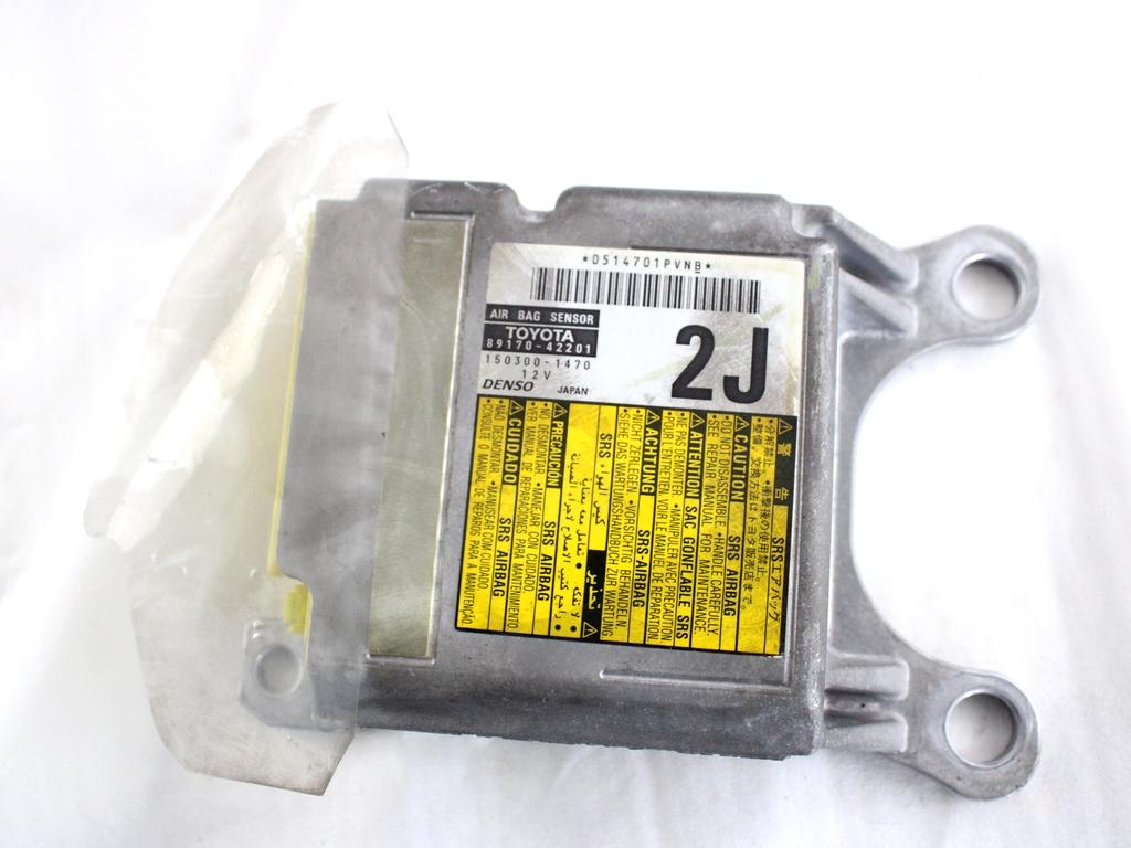 89170-42201 KIT AIRBAG TOYOTA RAV4 2.2 D 4X4 100KW 6M 5P (2008) RICAMBIO USATO CON PRETENSIONATORI CINTURE DI SICUREZZA, CENTRALINA AIRBAG, AIRBAG VOLANTE GUIDATORE, AIRBAG PASSEGGERO, CRUSCOTTO 4513042100B0 7322042140B2 7321042320B2 7396042010