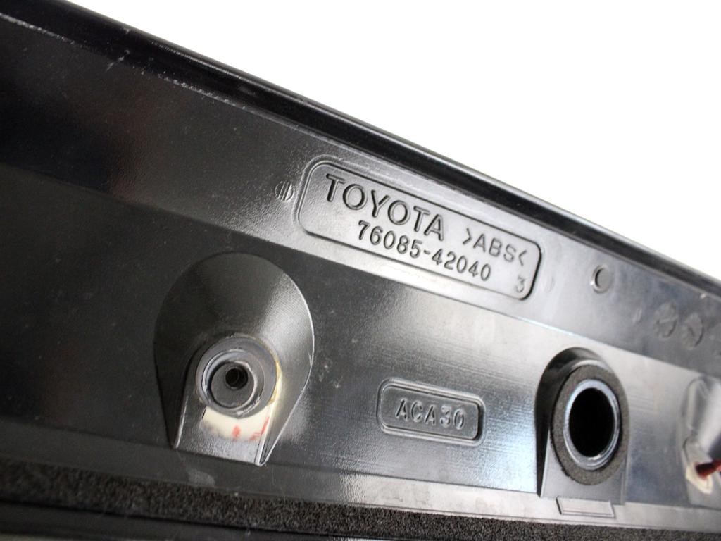 76085-42040 SPOILER POSTERIORE TOYOTA RAV4 2.2 D 4X4 100KW 6M 5P (2008) RICAMBIO USATO 