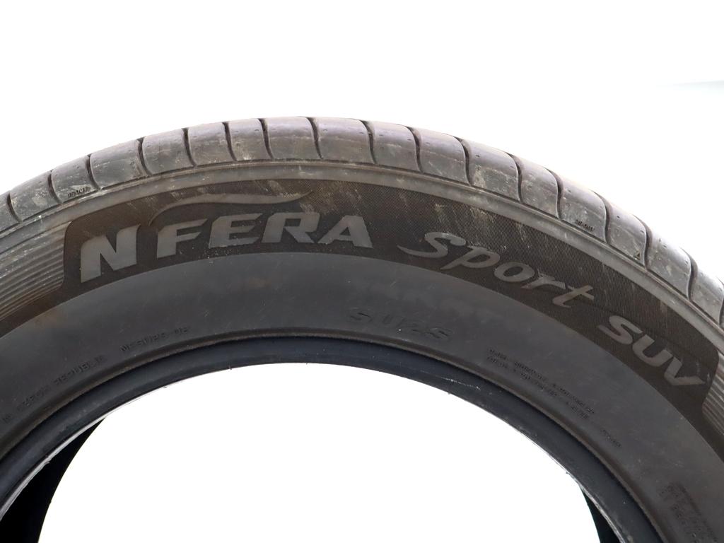 225/65 R17 102H NEXEN NFERA SPORT SUV 7,14MM A0222 PNEUMATICI ESTIVI (QUANTITA' 4 GOMME)