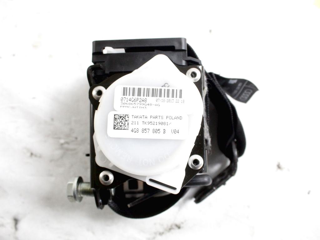 4G8857805B CINTURA DI SICUREZZA POSTERIORE AUDI A6 C7 SW 2.0 D 130KW 6M 5P (2013) RICAMBIO USATO