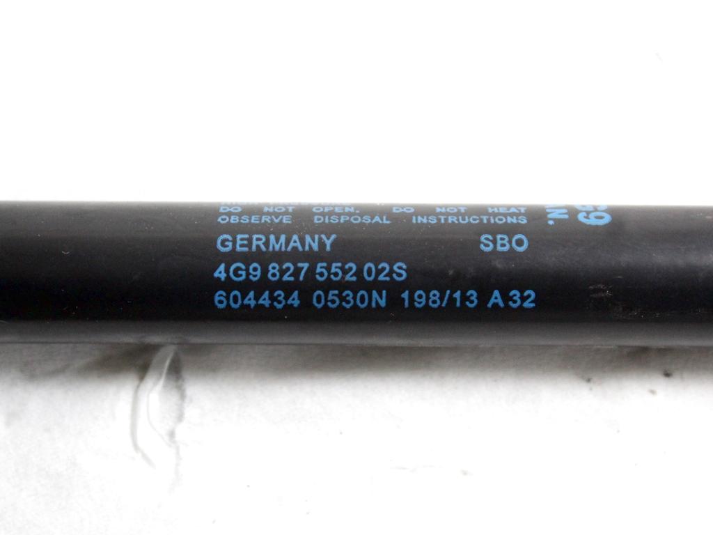 4G982755202S COPPIA PISTONCINI ASTE AMMORTIZZANTI PORTELLONE COFANO POSTERIORE BAULE AUDI A6 C7 SW 2.0 D 130KW 6M 5P (2013) RICAMBIO USATO