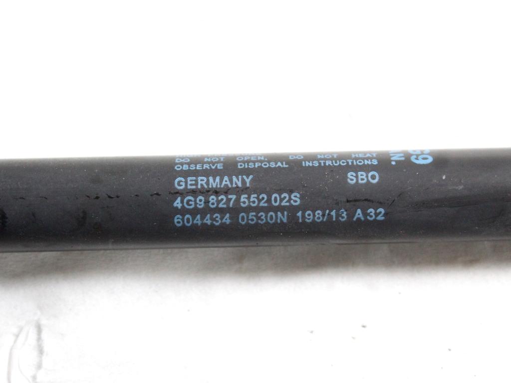 4G982755202S COPPIA PISTONCINI ASTE AMMORTIZZANTI PORTELLONE COFANO POSTERIORE BAULE AUDI A6 C7 SW 2.0 D 130KW 6M 5P (2013) RICAMBIO USATO