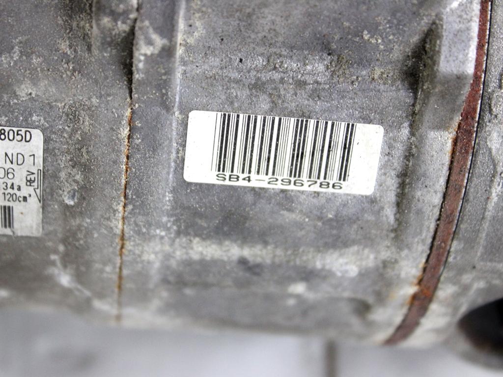 4G0260805D COMPRESSORE CLIMATIZZATORE CLIMA A/C AUDI A6 C7 SW 2.0 D 130KW 6M 5P (2013) RICAMBIO USATO