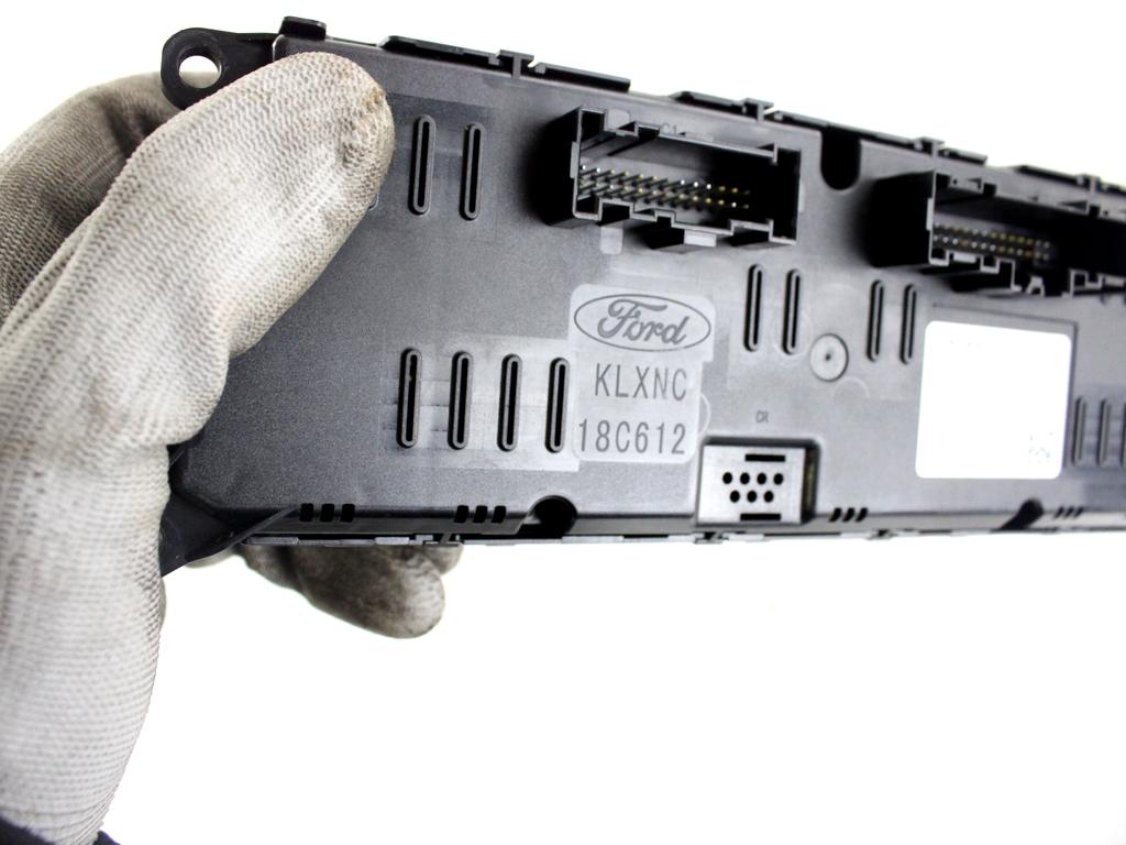 H1BT-18C612-AH CENTRALINA GRUPPO DI COMANDO CLIMATIZZATORE CLIMA A/C AUTOMATICO FORD FIESTA 1.5 D 63KW 6M 5P (2018) RICAMBIO USATO 