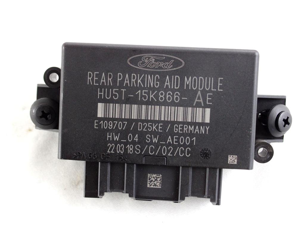 HUGT-15K866-AE CENTRALINA SENSORI DI PARCHEGGIO FORD FIESTA 1.5 D 63KW 6M 5P (2018) RICAMBIO USATO