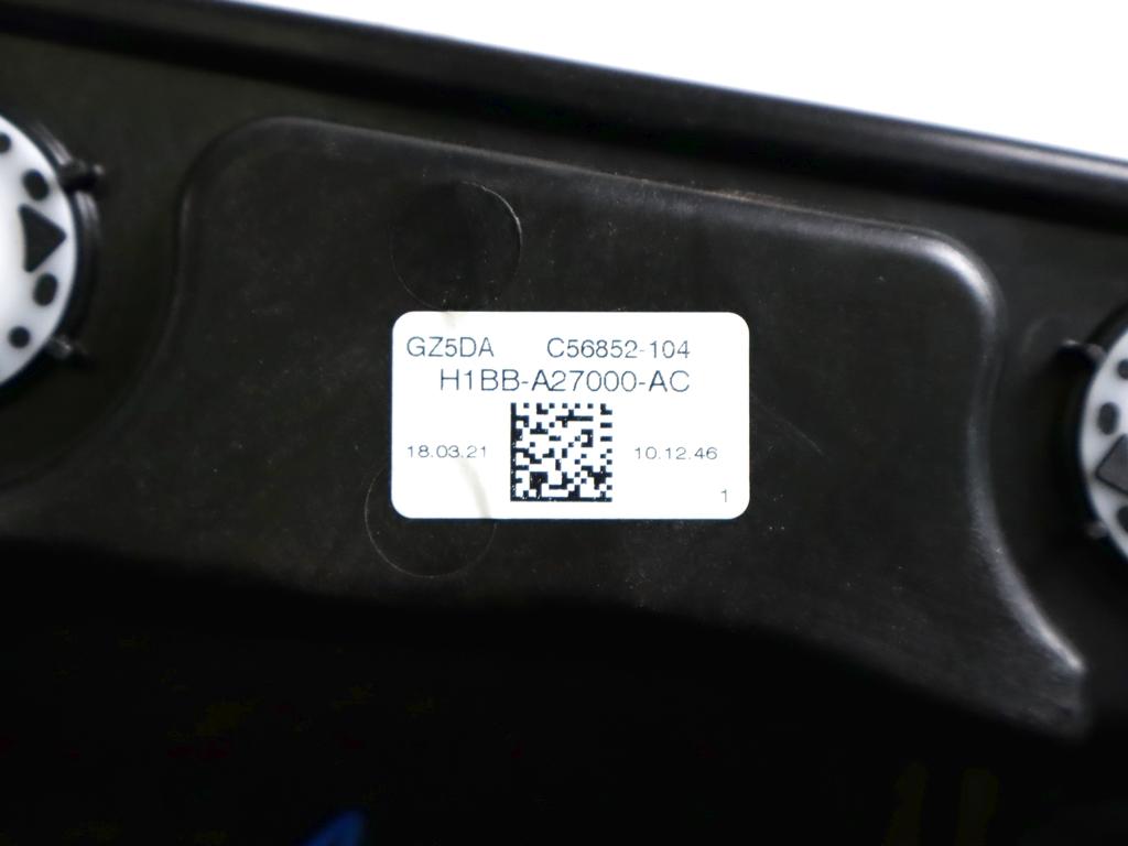 2507028 MECCANISMO ALZA-VETRO ALZA-CRISTALLO PORTA POSTERIORE DESTRA MANUALE FORD FIESTA 1.5 D 63KW 6M 5P (2018) RICAMBIO USATO
