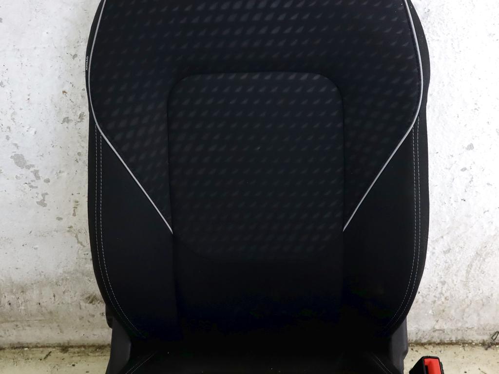 2706376 SEDILE ANTERIORE DESTRO PASSEGGERO FORD FIESTA 1.5 D 63KW 6M 5P (2018) RICAMBIO USATO