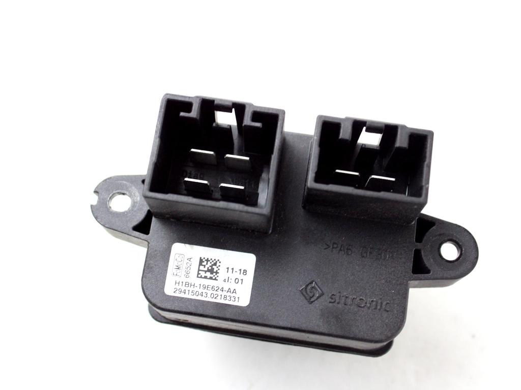 H1BH-19E624-AA RESISTENZA RISCALDAMENTO CLIMATIZZATORE FORD FIESTA 1.5 D 63KW 6M 5P (2018) RICAMBIO USATO