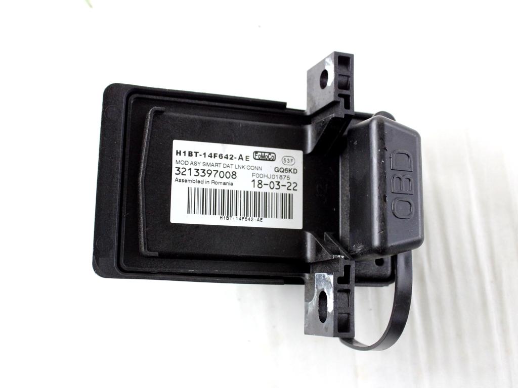 H1BT-14F642-AE CENTRALINA PRESA DIAGNOSI OBD AUTO FORD FIESTA 1.5 D 63KW 6M 5P (2018) RICAMBIO USATO