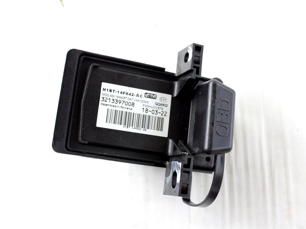 H1BT-14F642-AE CENTRALINA PRESA DIAGNOSI OBD AUTO FORD FIESTA 1.5 D 63KW 6M 5P (2018) RICAMBIO USATO