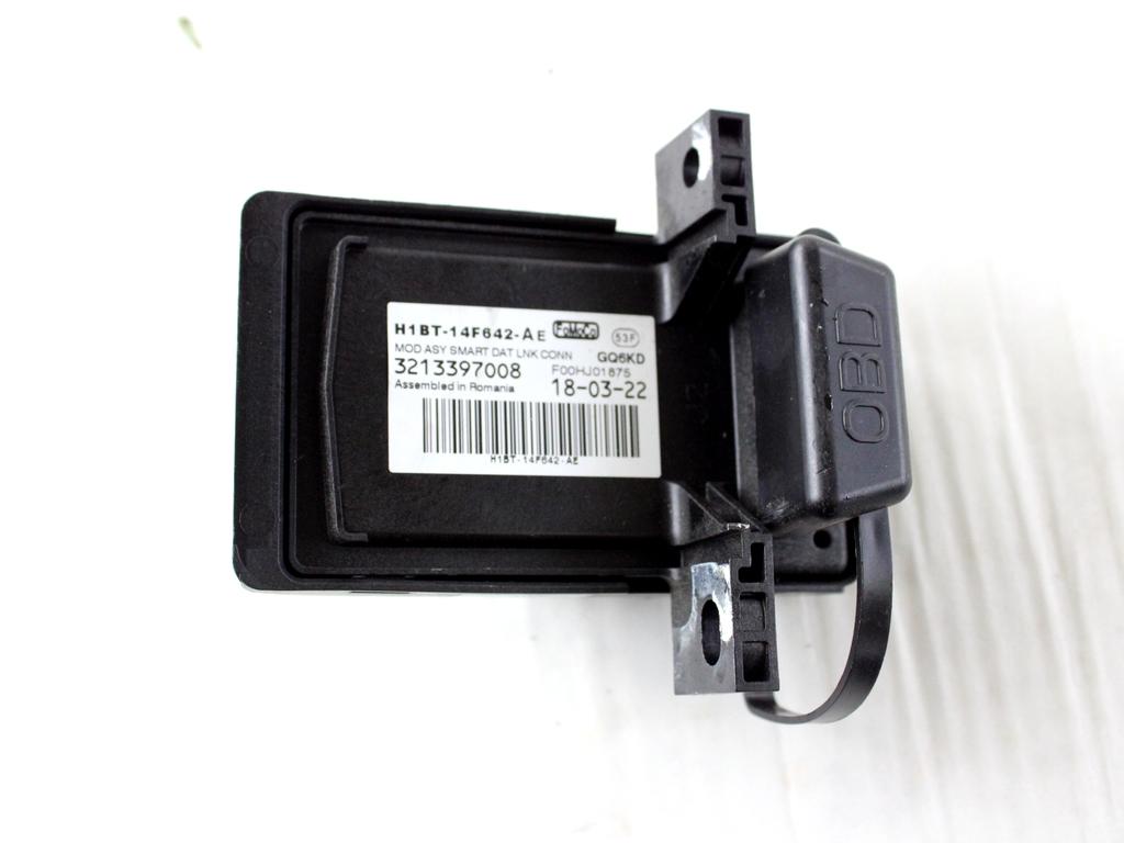H1BT-14F642-AE CENTRALINA PRESA DIAGNOSI OBD AUTO FORD FIESTA 1.5 D 63KW 6M 5P (2018) RICAMBIO USATO