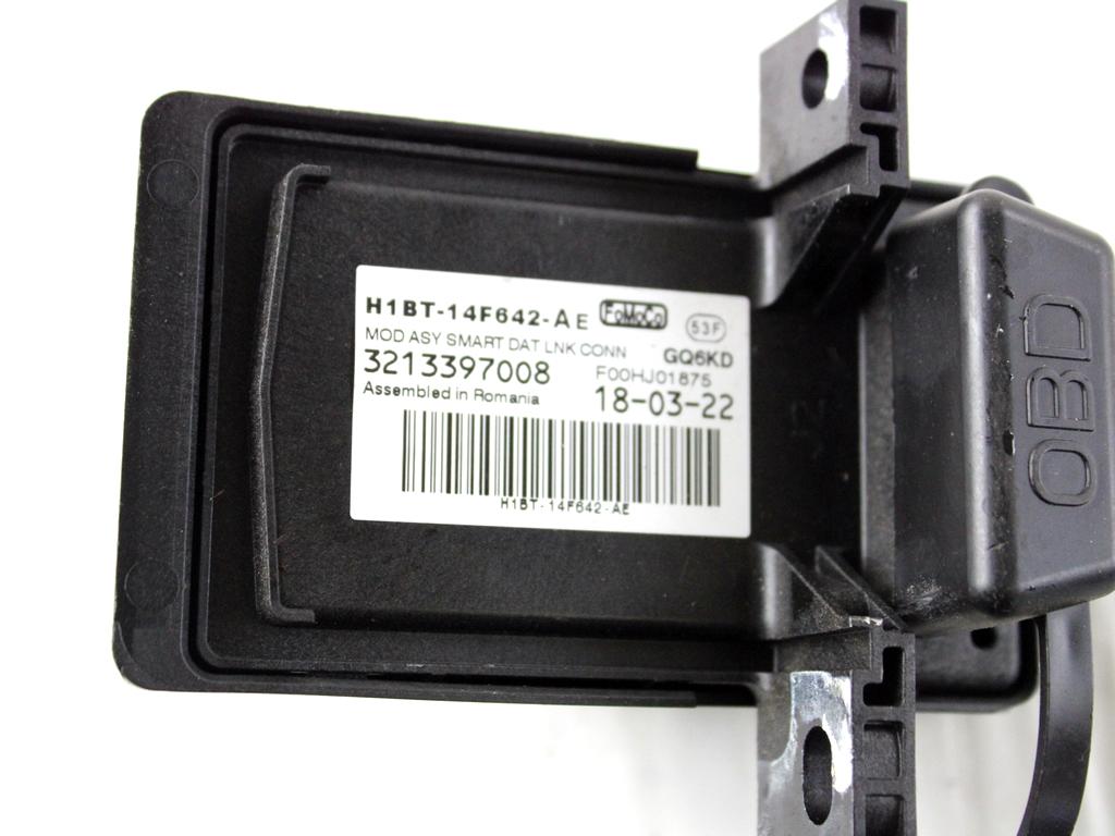 H1BT-14F642-AE CENTRALINA PRESA DIAGNOSI OBD AUTO FORD FIESTA 1.5 D 63KW 6M 5P (2018) RICAMBIO USATO