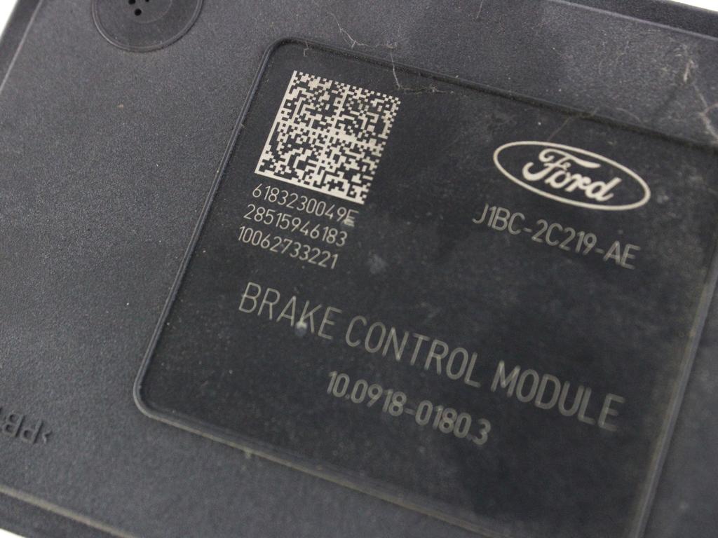 J1BC-2B373-AE CENTRALINA POMPA AGGREGATO ABS FORD FIESTA 1.5 D 63KW 6M 5P (2018) RICAMBIO USATO