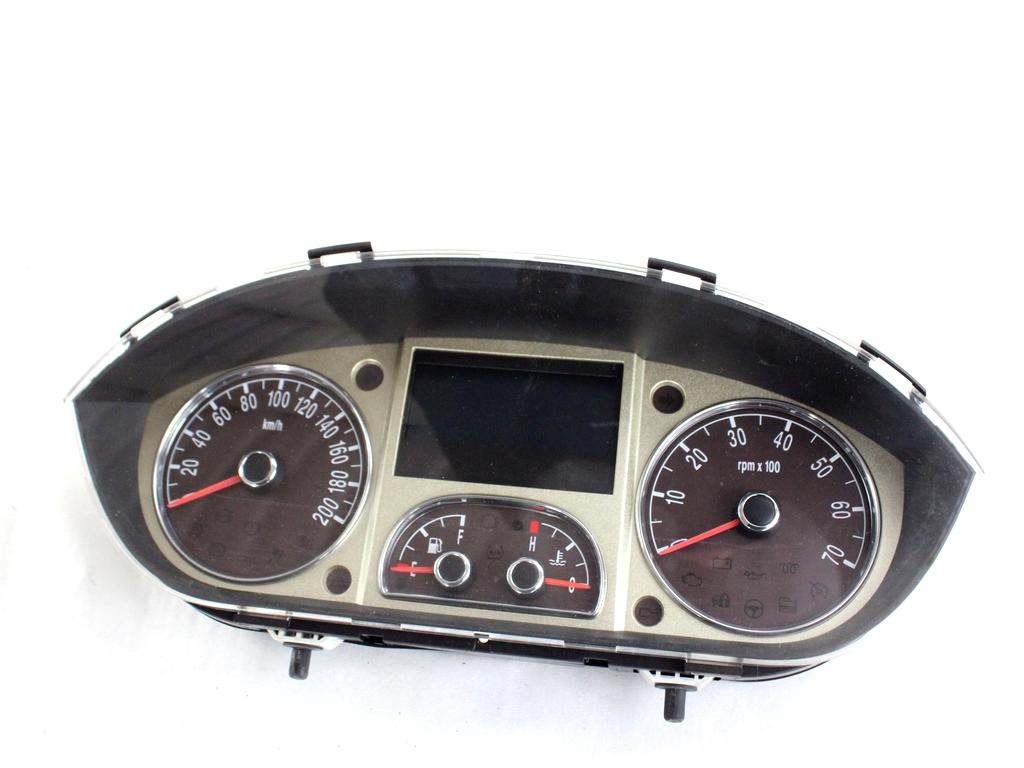 518081390 QUADRO STRUMENTI CONTACHILOMETRI LANCIA MUSA 1.3 D 66KW 5M 5P (2008) RICAMBIO USATO 